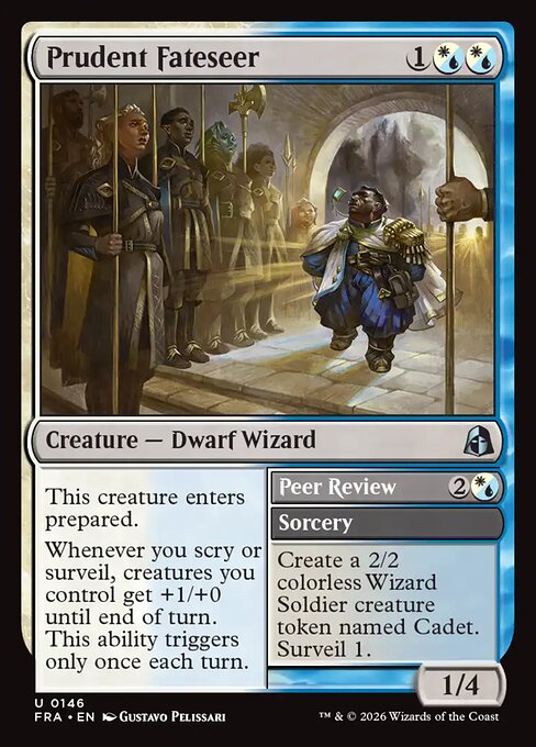 Prudent Fateseer // Peer Review — art by Gustavo Pelissari