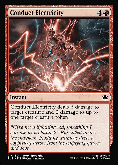 Conduct Electricity — art by Chris Seaman