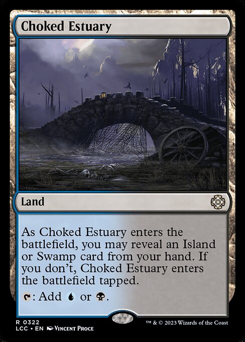 Choked Estuary — art by Vincent Proce