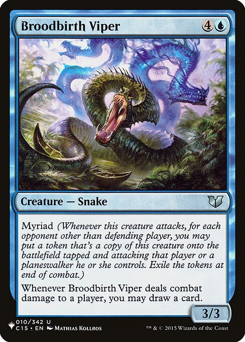 Broodbirth Viper — art by Mathias Kollros