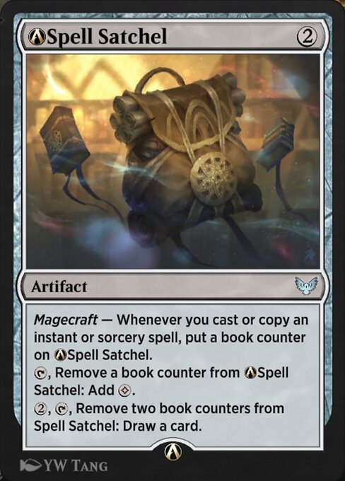 A-Spell Satchel — art by YW Tang