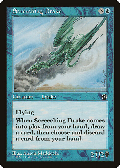 Screeching Drake — art by Anson Maddocks