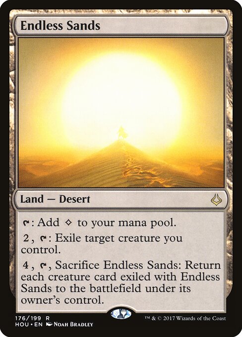 Endless Sands — art by Noah Bradley