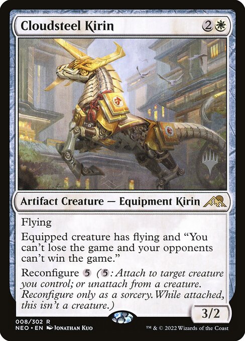 Cloudsteel Kirin — art by Jonathan Kuo