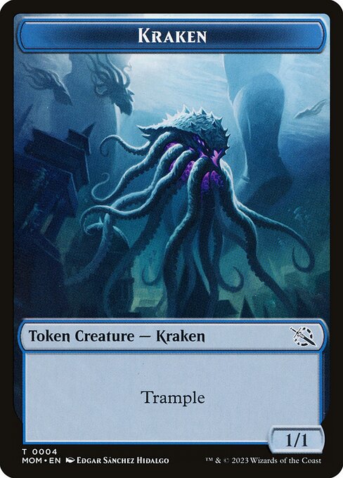 Kraken — art by Edgar Sánchez Hidalgo