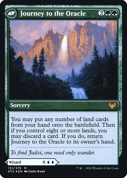 Jadzi, Oracle of Arcavios // Journey to the Oracle — art by Chris Rahn
