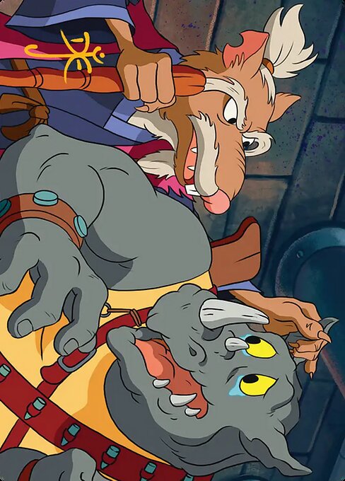 Splinter's Technique // Splinter's Technique — art by Daniel Elson
