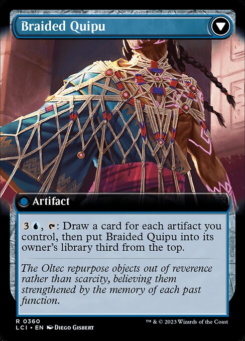 Braided Net // Braided Quipu — art by Diego Gisbert