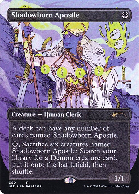 Shadowborn Apostle — art by AlbaBG