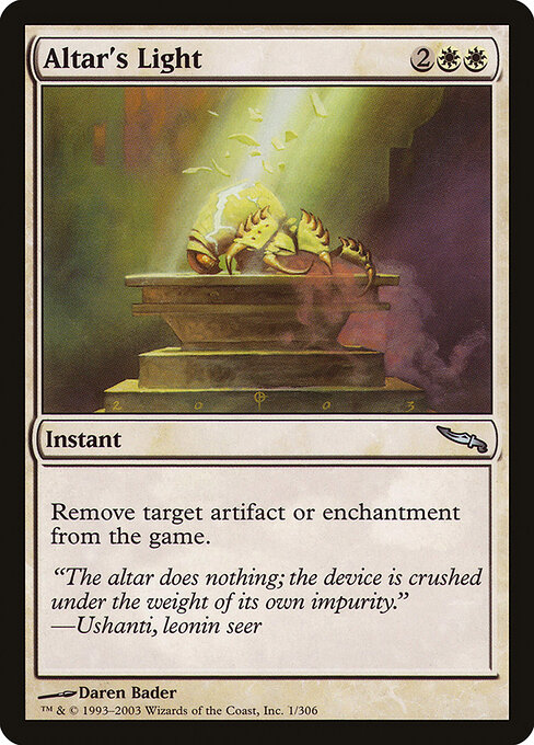 Altar's Light — art by Daren Bader