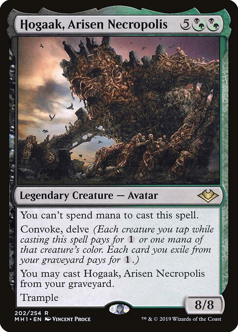 Hogaak, Arisen Necropolis — art by Vincent Proce