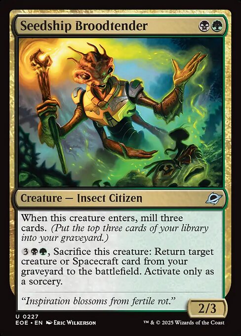 Seedship Broodtender — art by Eric Wilkerson