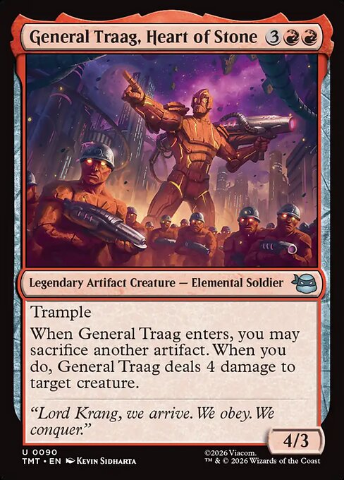 General Traag, Heart of Stone — art by Kevin Sidharta
