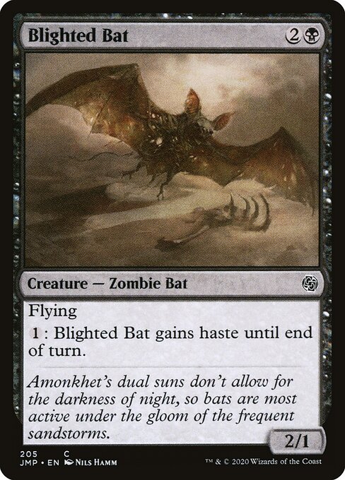 Blighted Bat — art by Nils Hamm