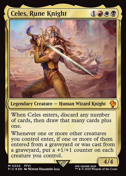 Celes, Rune Knight — art by Néstor Ossandón Leal