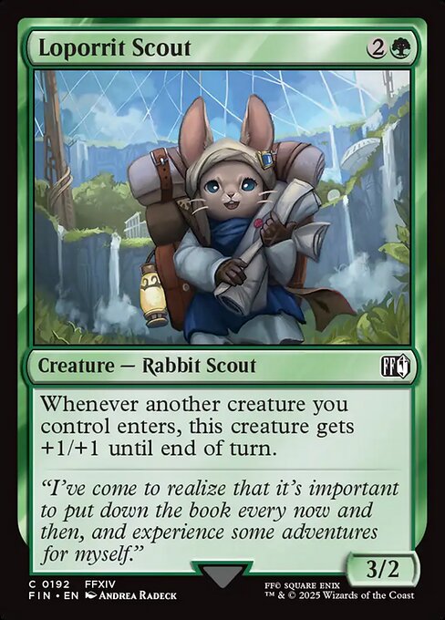 Loporrit Scout — art by Andrea Radeck