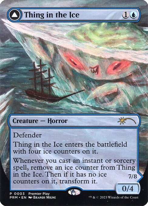 Thing in the Ice // Awoken Horror — art by Brandi Milne