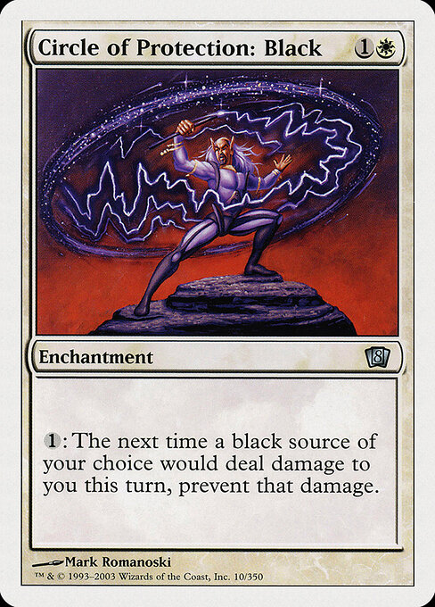 Circle of Protection: Black — art by Mark Romanoski