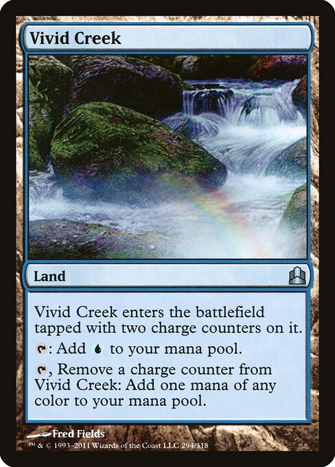 Vivid Creek — art by Fred Fields