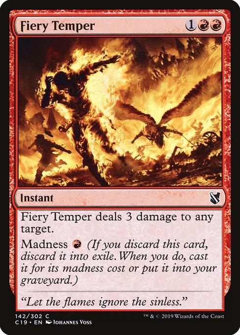 Fiery Temper — art by Johannes Voss