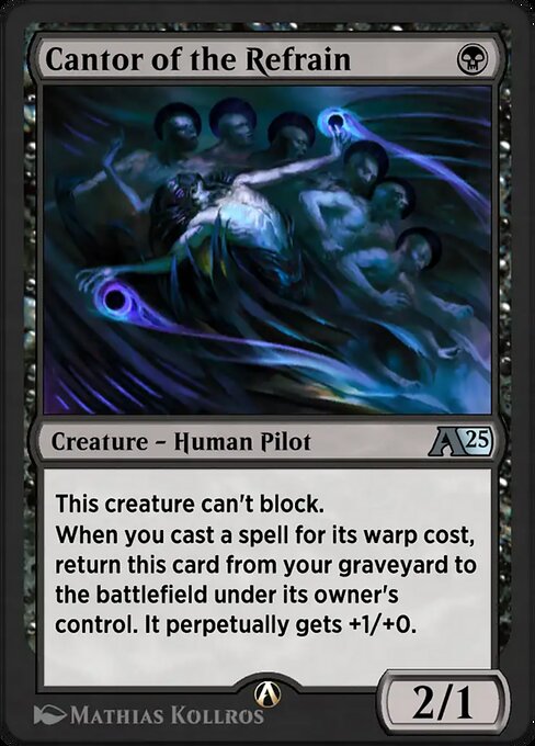 Cantor of the Refrain — art by Mathias Kollros