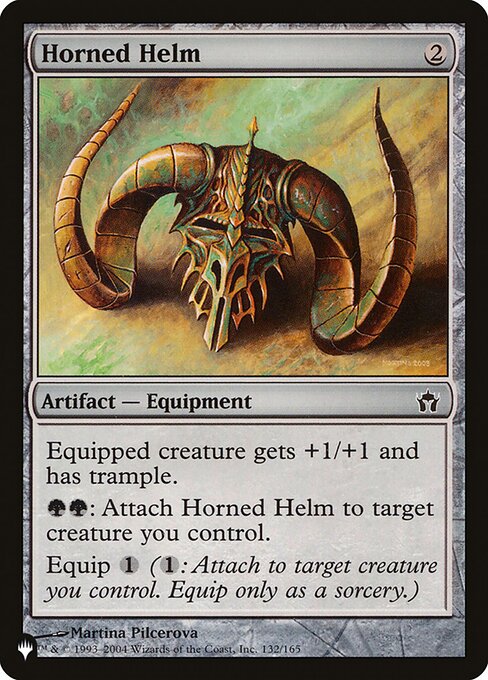 Horned Helm — art by Martina Pilcerova