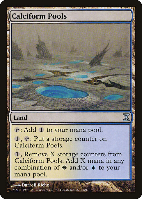 Calciform Pools — art by Darrell Riche