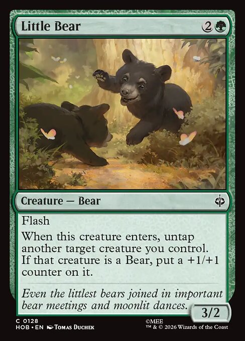 Little Bear — art by Tomas Duchek