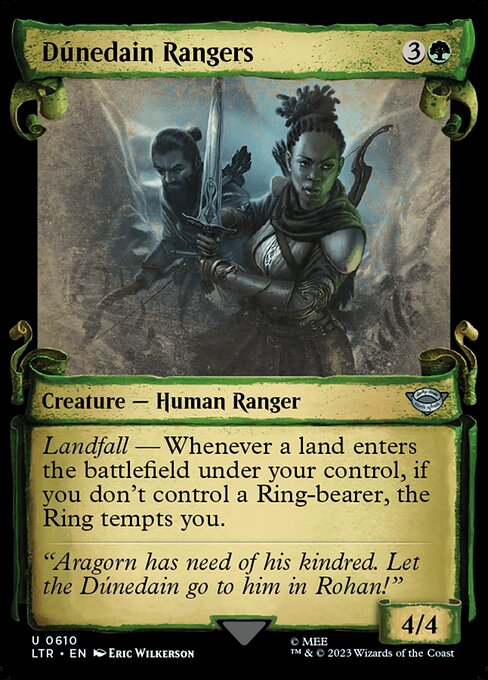 Dúnedain Rangers — art by Eric Wilkerson