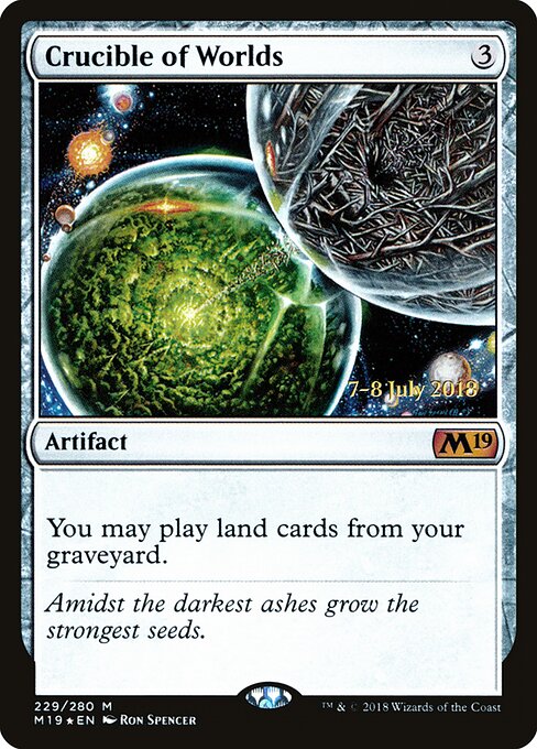 Crucible of Worlds — art by Ron Spencer