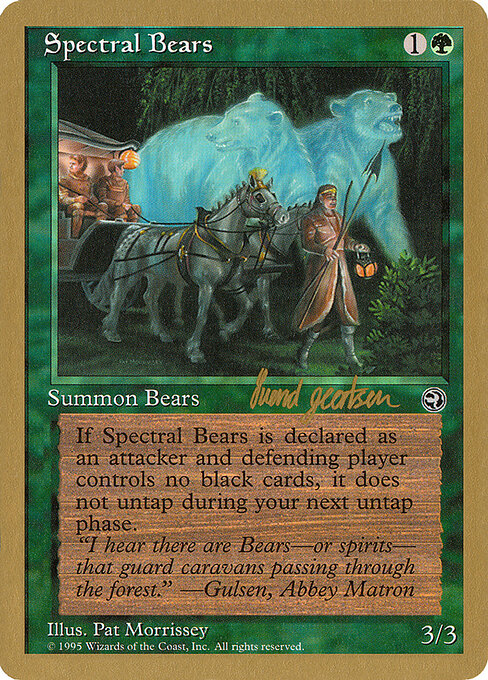 Spectral Bears — art by Pat Lewis