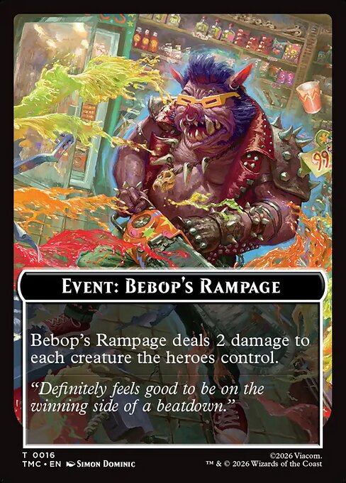 Event: Bebop's Rampage — art by Simon Dominic