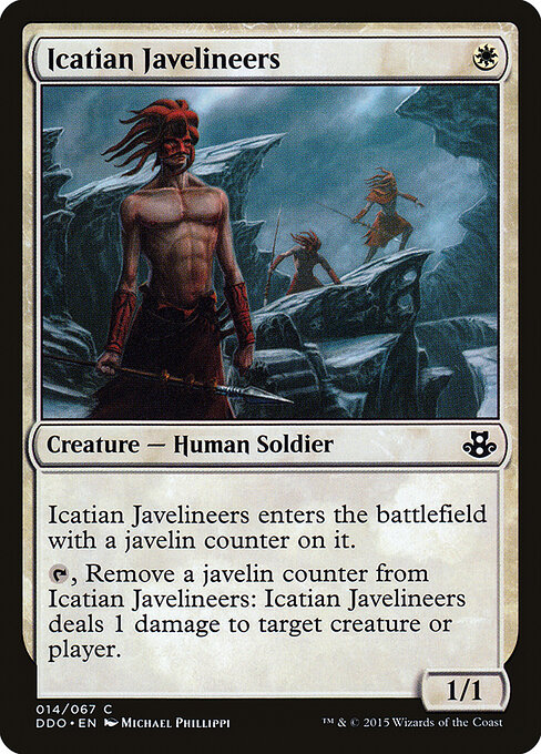 Icatian Javelineers — art by Michael Phillippi