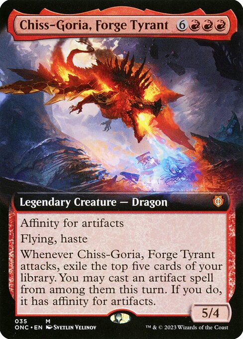 Chiss-Goria, Forge Tyrant — art by Svetlin Velinov