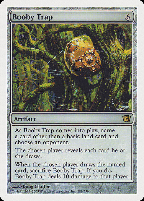 Booby Trap — art by Doug Chaffee