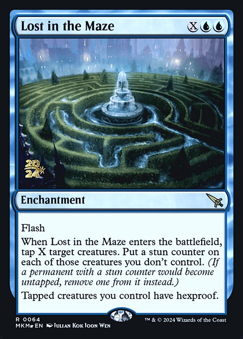 Lost in the Maze — art by Julian Kok Joon Wen