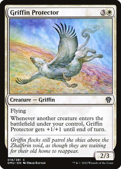 Griffin Protector — art by Omar Rayyan