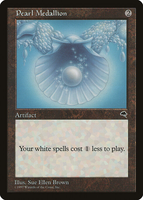 Pearl Medallion — art by Sue Ellen Brown
