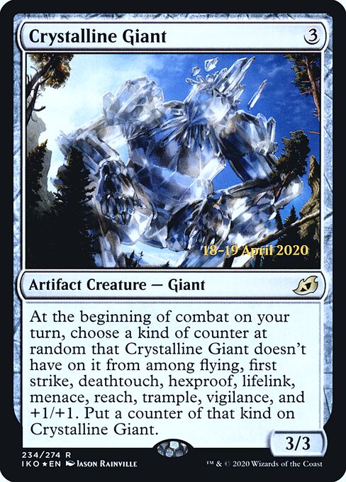Crystalline Giant — art by Jason Rainville
