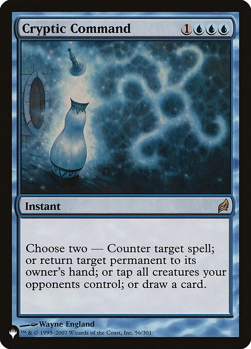 Cryptic Command — art by Wayne England
