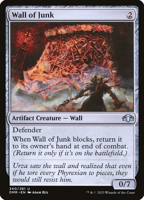 Wall of Junk — art by Adam Rex