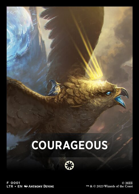Courageous — art by Anthony Devine