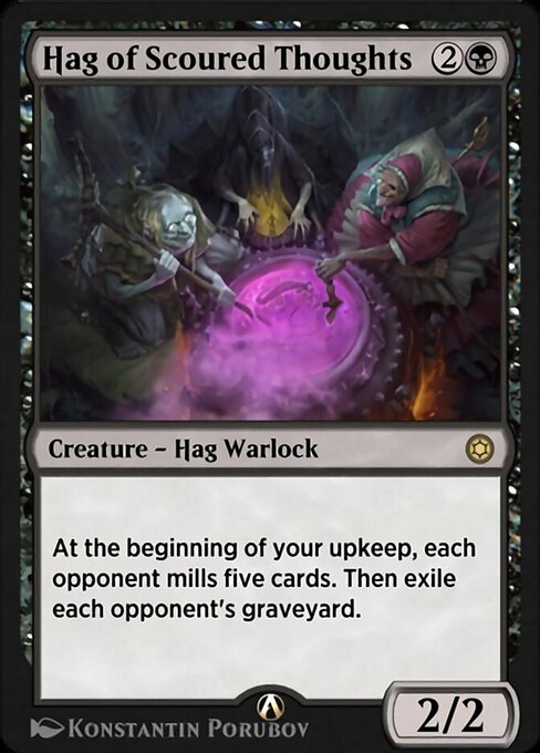 Hag of Scoured Thoughts — art by Konstantin Porubov