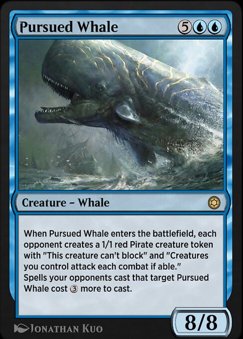 Pursued Whale — art by Jonathan Kuo