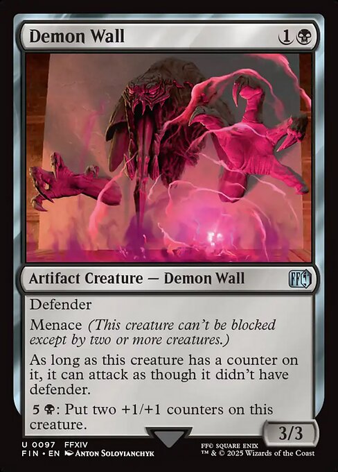 Demon Wall — art by Anton Solovianchyk