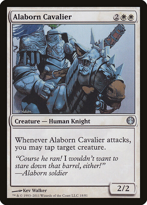 Alaborn Cavalier — art by Kev Walker