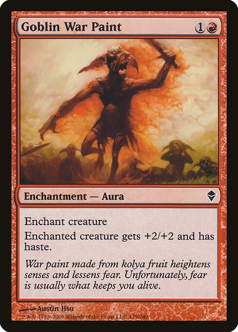 Goblin War Paint — art by Austin Hsu