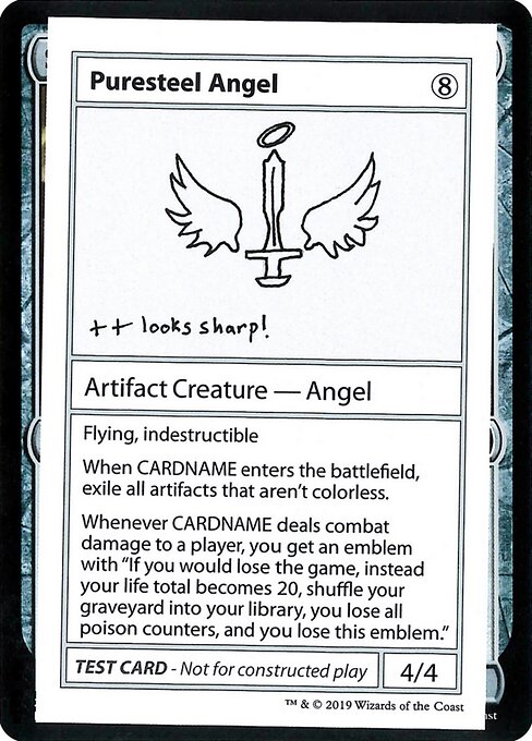 Puresteel Angel — art by Lukas Litzsinger