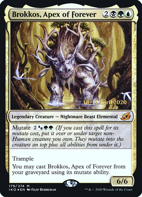 Brokkos, Apex of Forever — art by Filip Burburan