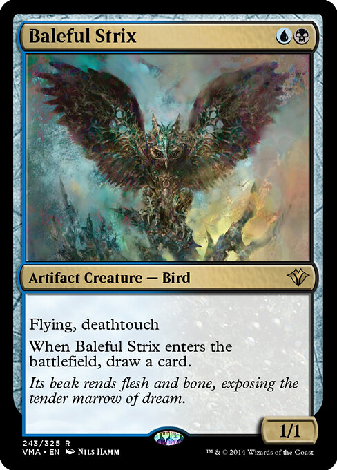 Baleful Strix — art by Nils Hamm